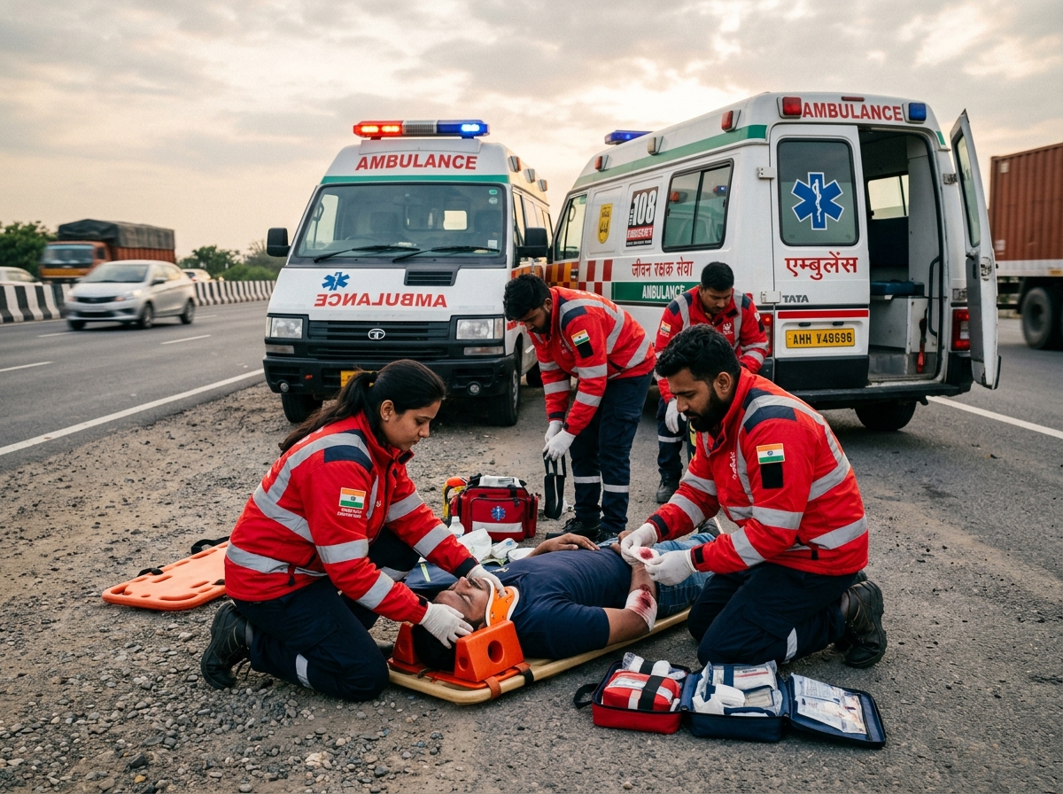 Golden-Hour Trauma Care on Highways