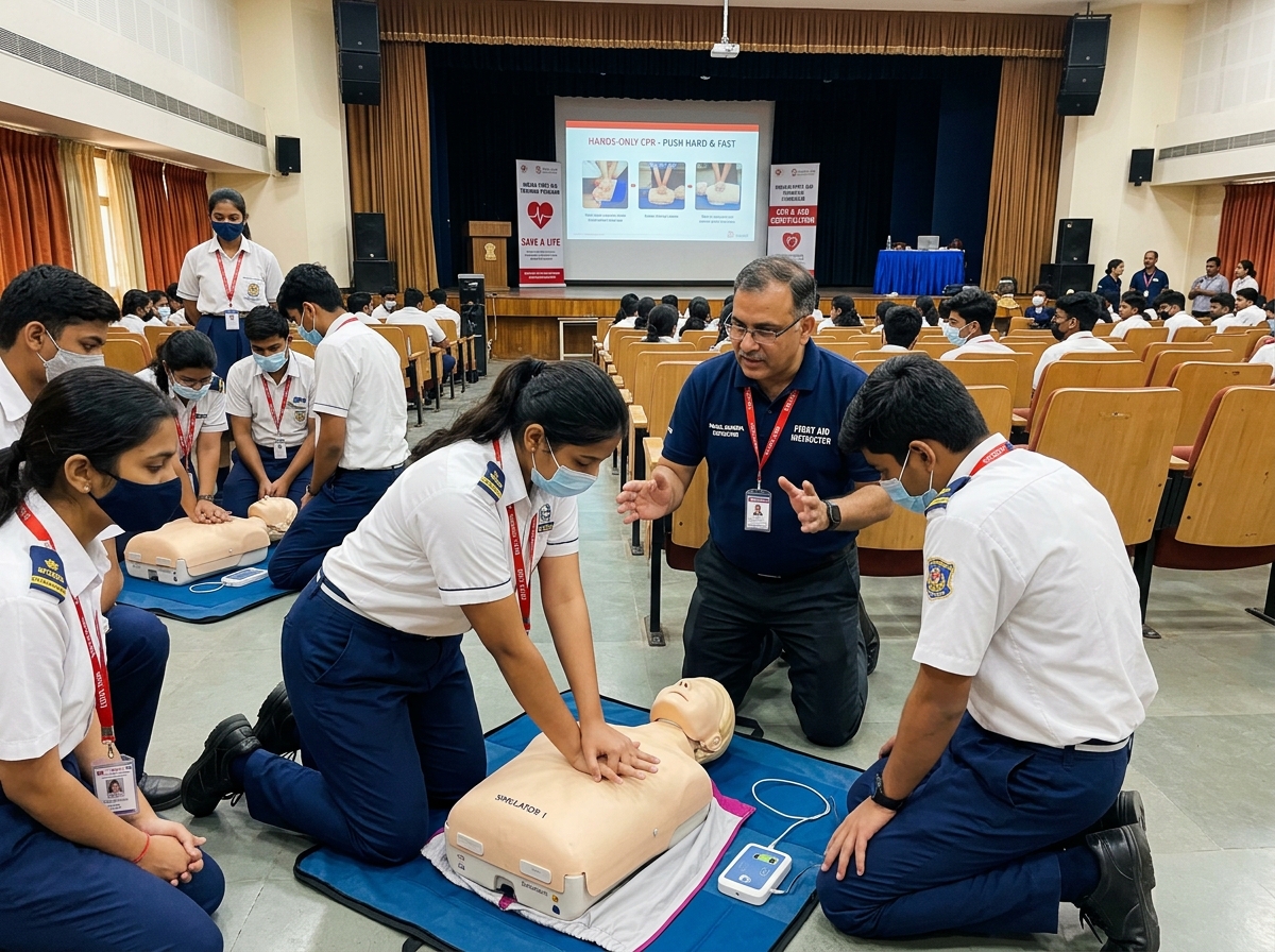 CPR Training in Schools Across India